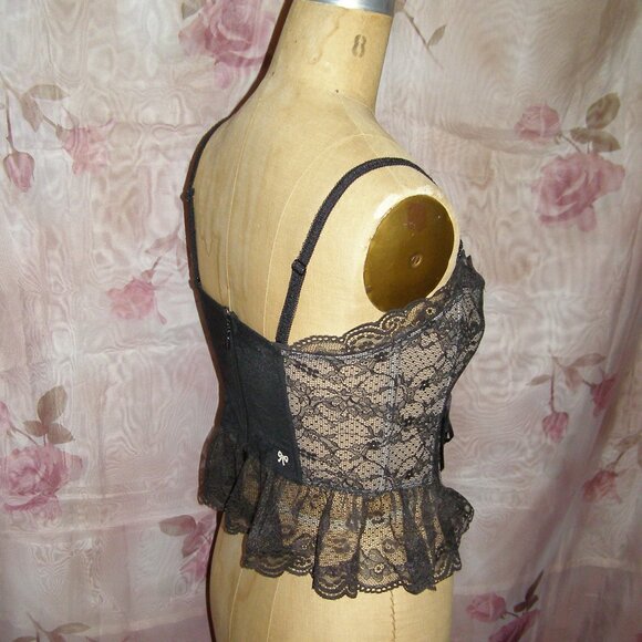 RARE New size L Victoria's Secret lace Bustier - Picture 3 of 16